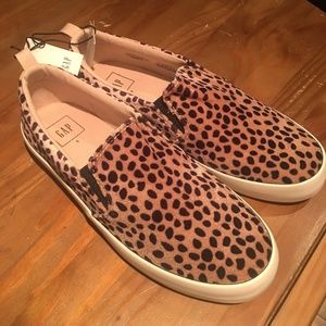 Gap Slip-on Leopard Sneakers - NWT - Size 6